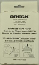 Oreck Advanced HEPA Filter for Housekeeper Compact Canister Models BB1000 &amp; BB11 - $25.11