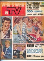 Who&#39;s Who In Television #19 1969-500 Biographies-Brady Bunch-Bonanza-Gunsmoke... - £38.00 GBP