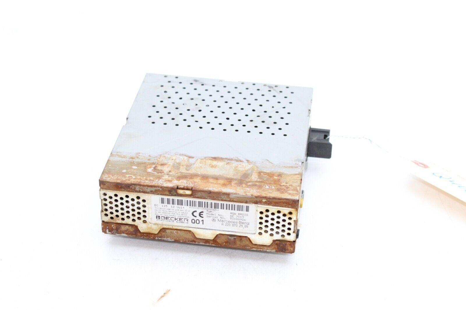 Primary image for 04-06 MERCEDES-BENZ S430 BECKER AUDIO AMPLIFIER Q4083