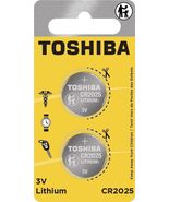 Toshiba CR2025 3 Volt Lithium Coin Battery (10 pcs) - $92.05 MXN+