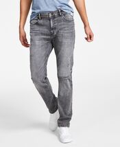 Sun + Stone Men's Straight-Fit Tarin Street Jeans KT Wash Black-40/30 - $26.99