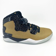 Jordan Spike Forty Gold Leaf White Midnight Navy Mens Sneakers 819952 706 - £94.48 GBP