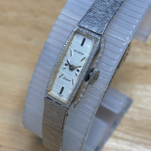 VTG Wittnauer-Longines Lady 10k RGP GF Band Long Barrel Watch~For Parts Repair - £45.69 GBP