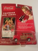 Johnny Lightning Coca-Cola Calendar Girl Series 41 chevy special deluxe wagon - £11.85 GBP