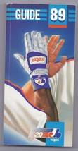 1989 Montreal Expos media guide - $24.04