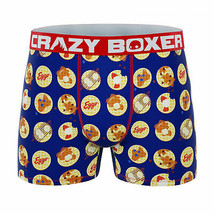Crazy Boxer Kellogg&#39;s Eggo Waffle Logo and Waffles Print Men&#39;s Boxer Briefs Mul - £17.54 GBP