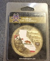 Ntc Challenge Coin National Training Center California Ft Irwin Award 1998 - £19.11 GBP
