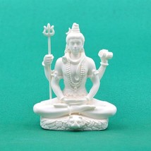 Shiv Murti Statue Idols Sculpture for Car Dashboard Pooja Temple Room Home - £17.72 GBP