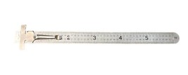 Stainless Steel Agricultural Service 6&quot; Ruler SS Depth Gauge Made USA No. 600 - £8.03 GBP