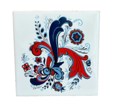 Vintage Art Deco Contemporary Trivet Tile Decoration Berggren Originals - $33.00