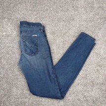 Hudson Jeans Women 27 Blue Super Skinny Low Rise Ankle KRISTA Made in USA - $24.99