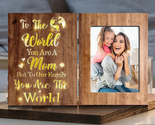 Mother&#39;s Day Gifts for Mom from Daughter Son, Mom Picture Frame Best Mom... - £38.99 GBP