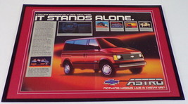 1985 Ford Astro Van 12x18 Framed ORIGINAL Advertising Display - $69.29