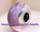 925 Silver Handmade Disney Series Rapunzel&#39;s Signature Color Murano Glas... - $4.50