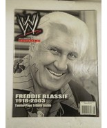 WWE MAGAZINE- VOL.22 NO.8- AUGUST 2008- FREDDIE BLASSIE- GOOD CONDITION- W3 - £2.20 GBP
