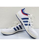 Adidas Top Ten Low Red White Blue Shoes Vintage 581051 Men&#39;s 9 - $5,645.03 MXN