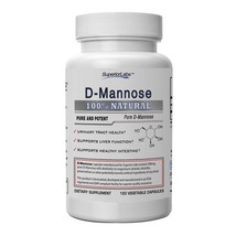 Superior Labs – Best D-Mannose NonGMO Dietary Supplement – 500mg, 120 Vegetab... - £32.27 GBP