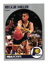 1990-91 Hoops #135 Reggie Miller Indiana Pacers - $3.00