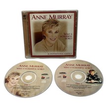 Anne Murray What a Wonderful World 2 CD 26 Inspirational Classics 1999 - $8.48