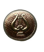 WWII, MUSICIAN, NEW YORK NATIONAL GUARD, PLASTIC COLLAR DISK, ENLISTED - $15.00