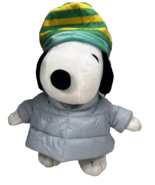 Snoopy Plush Puffer Jacket 2023 Peanuts Christmas Holiday TikTok Stuffed... - $1,429.12 MXN