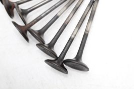 06-14 SUBARU IMPREZA WRX 2.5L TURBO EDE ID1 INTAKE EXHAUST VALVES SET OF 8 E5033 image 7