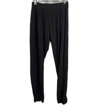 LAMade Sweatpants Black Elastic Waist Lounge Pants Size Small New - $26.97