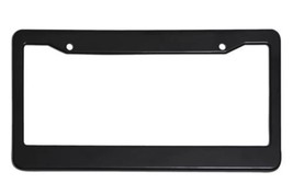ABS Black Plastic License Plate Frame Tag Cover for Car SUV Van Truck - $4.84