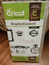 Cricut Art Cartridge - Sophisticated -  (Lettering, Decor, ) - up to 700 images - £10.11 GBP
