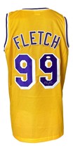 Chevy Chase Signed Los Angeles Yellow Fletch Basketball Jersey JSA - £174.42 GBP