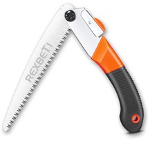 Folding Saw, Compact Design 8 Inch Blade Hand Saw For Wood Camping, Dry ... - £26.66 GBP