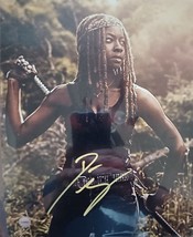 Danai Gurira Signed 8X10 Photo Michonne COA The Walking Dead Auto - £73.98 GBP