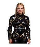 Lady Warrior Half Body Armor | Medieval Lady Armor | LARP Women&#39;s armor ... - $419.61 CAD