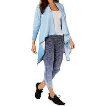 allbrand365 designer Womens Activewear Dip Dyed Wrap Size Small, Horizon Blue - £21.18 GBP