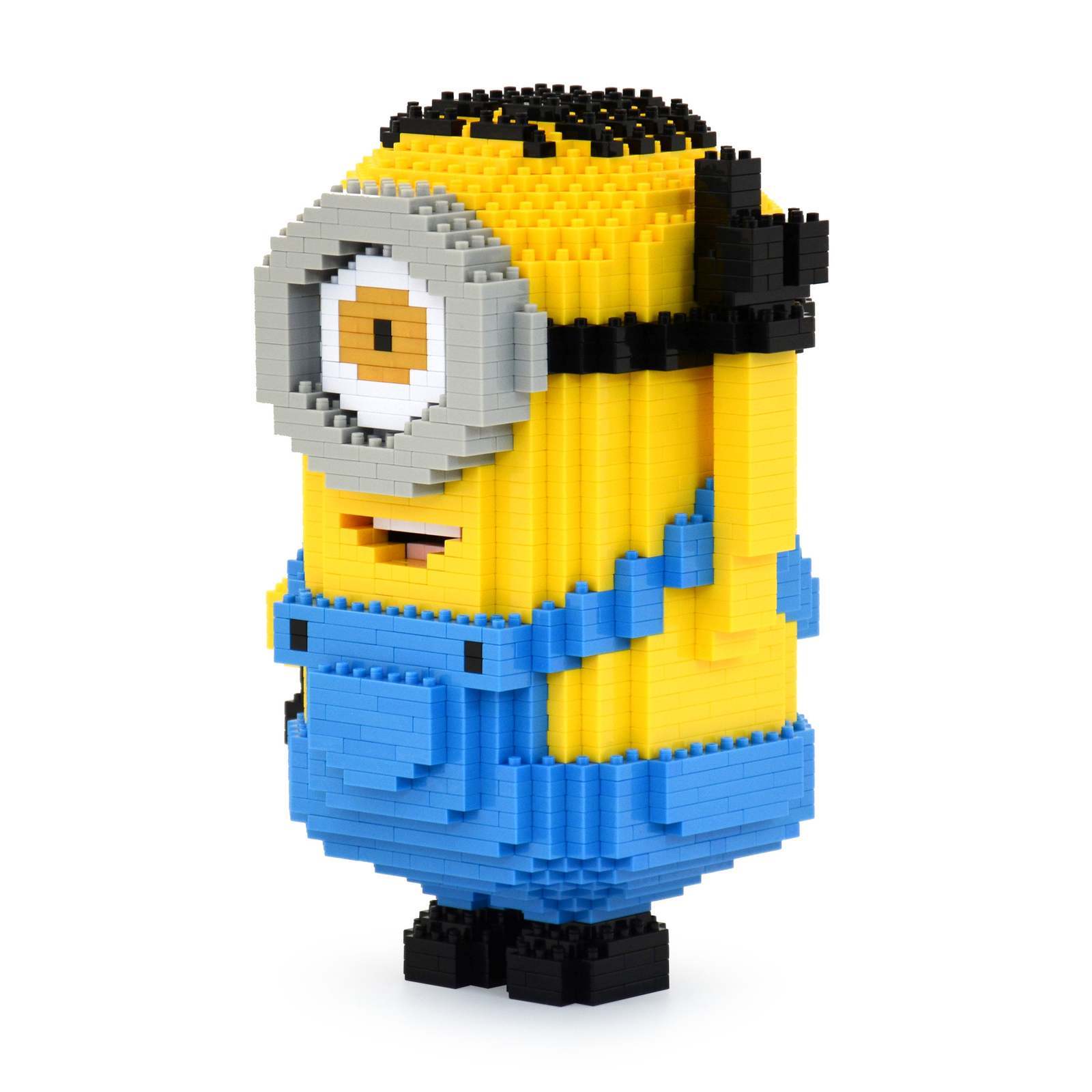 Stuart the Minion (Despicable Me) Brick Sculpture (JEKCA Lego Brick) DIY Kit Item image 3