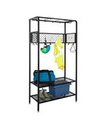 Honey-Can-Do Garage Entryway Storage Unit With Light, Hooks and Clothes-... - $314.84 CAD