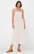 NWT LACAUSA Square  Neckline Long Dress Sundress - Elegant Classic Sold ... - £70.95 GBP