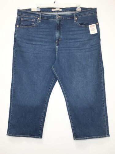 Signature by Levi Strauss & Co Women's High-Rise Loose Crop Jeans  Size 26 NWT