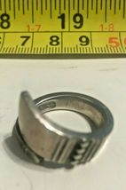 Sterling silver reed barton band loop ring 1 1 thumb200