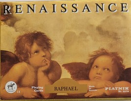 Renaissance Series Rapahel Piatnik Double Playing Cards in Box - $12.95