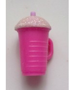 LOL Surprise Doll Accessory Pink Water Bottle With Silver Glitter Top - €1,72 EUR