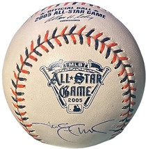 Jim Edmonds signed Official Rawlings 2005 All Star Game Logo Baseball imperfect- - £71.73 GBP