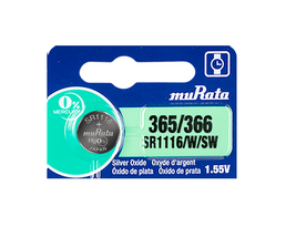 Murata 365/366 1.55V Silver Oxide Watch Battery (1 Count)-Replaces Sony ... - $3.90