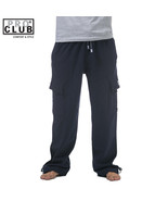Pro Club Men&#39;s Heavyweight Fleece Cargo Sweatpants Navy Blue - $59.99+