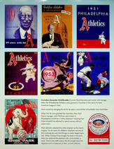 Phila. Athletics Hall of Famers Poster - Connie Mack and more (2003) - £10.10 GBP