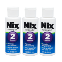 3 Pack of Nix Combing Gel 2 oz Easy Detangle &amp; Lice Removal - $12.65