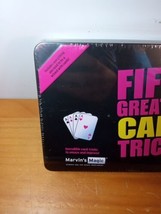 Marvin&#39;s Magic - Fifty Greatest Card Tricks - Magic Set for Kids - NEW/S... - £13.22 GBP