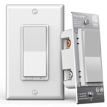 Smart Dimmer Light Switch, Dimmer, Single Pole &amp; 3 Way,, Etl And Fcc Listed - $35.99