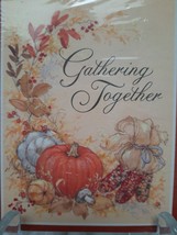 8 Vintage Hallmark Thanksgiving Invitations &amp; Envelopes Gathering Togeth... - $12.82