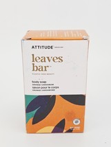 Attitude Leaves Bar Body Soap Orange Cardamom Olive Oil Coconut Oil 4 Oz... - $188.33 MXN